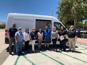 ADOMANI - Palmdale SAVES Van Delivery